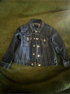 True Religion Kids Dark Blue Denim Jacket